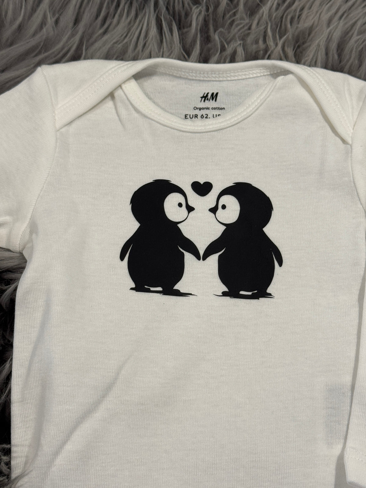 Baby-Body Pinguine (langarm)