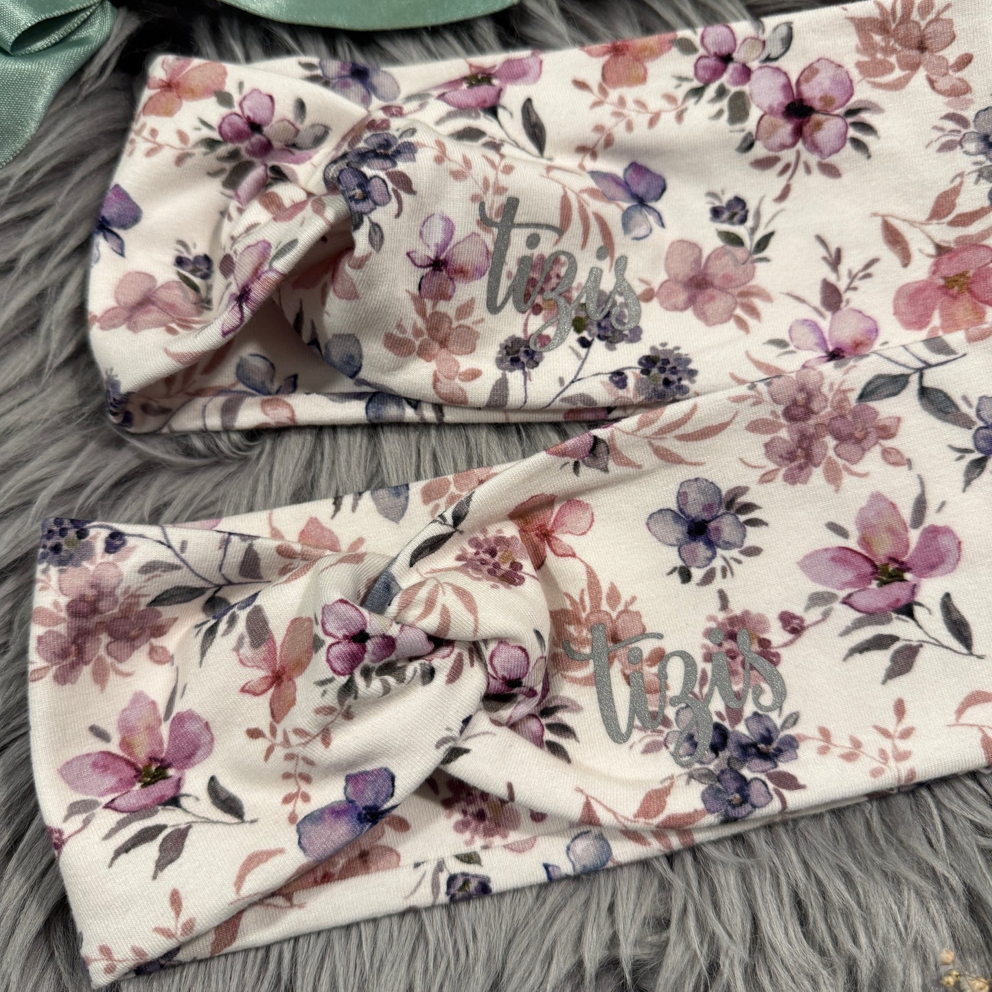 Knotenstirnband Blüätäzauber