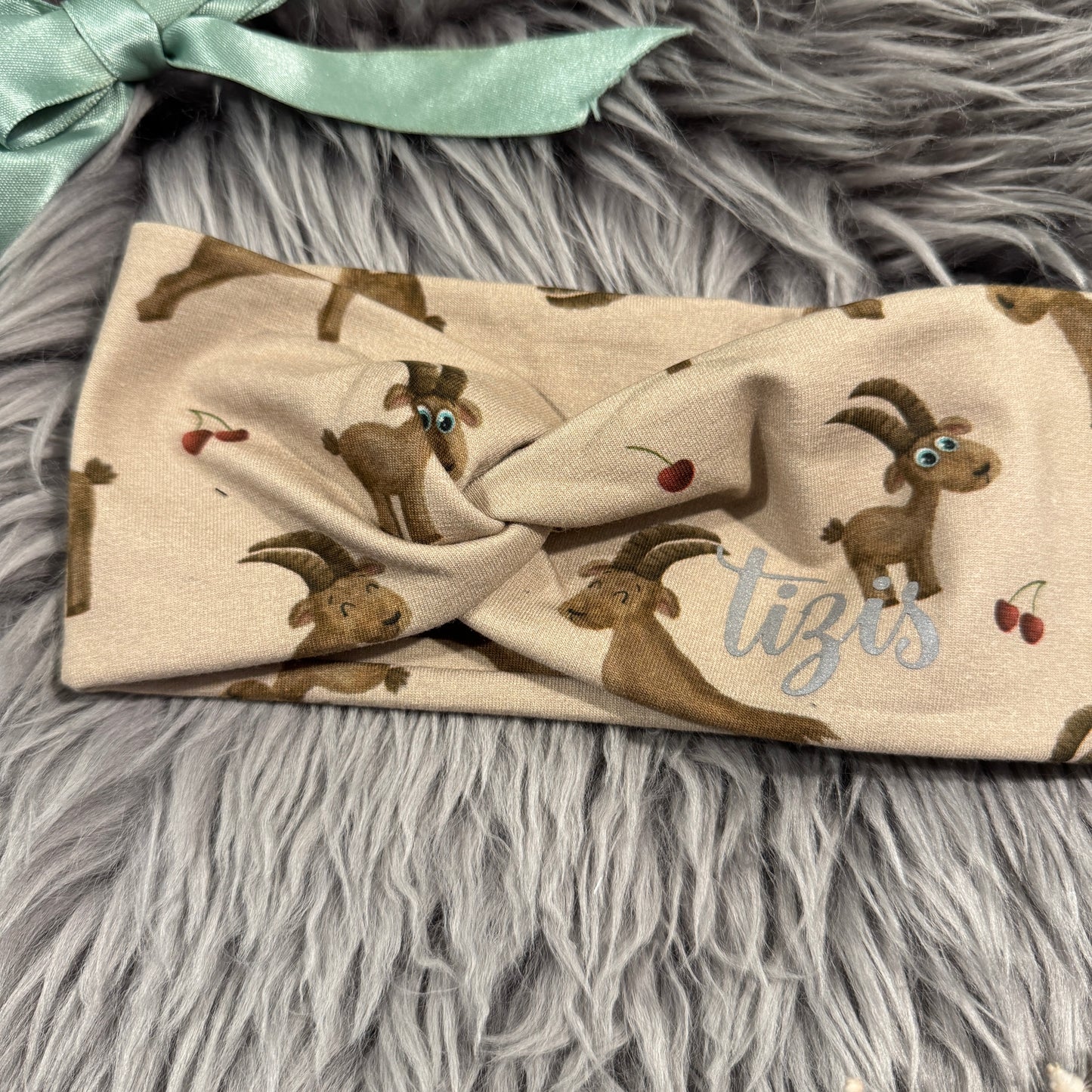 Knotenstirnband Steibock