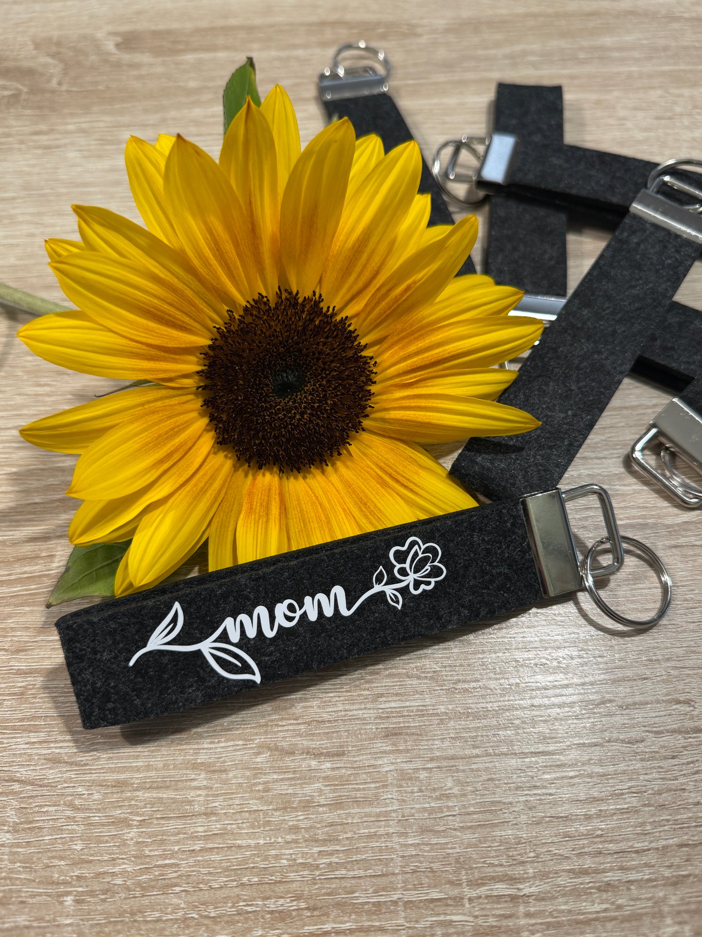 Filz-Schlüsselanhänger-Mom