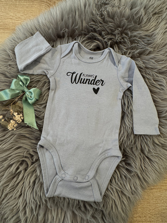 Baby-Body Kleines Wunder (langarm)