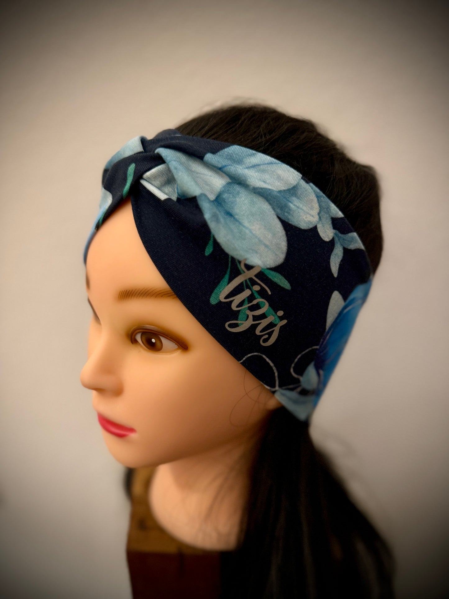 Knotenstirnband Blaui-Blueme