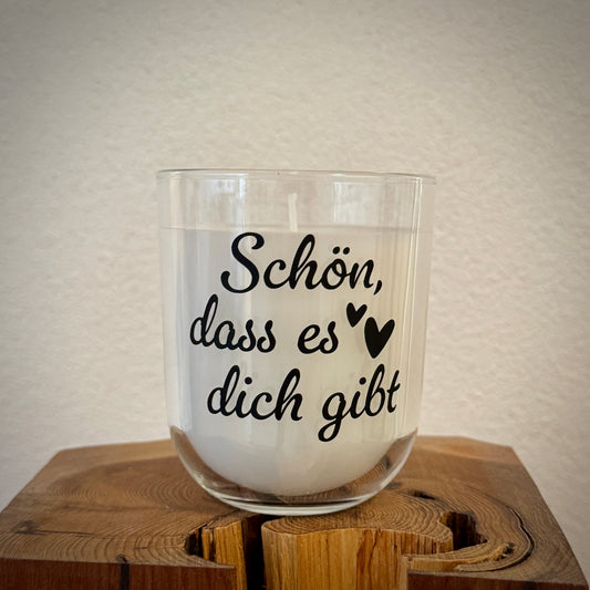 Windlicht-Schön, dass es dich gibt