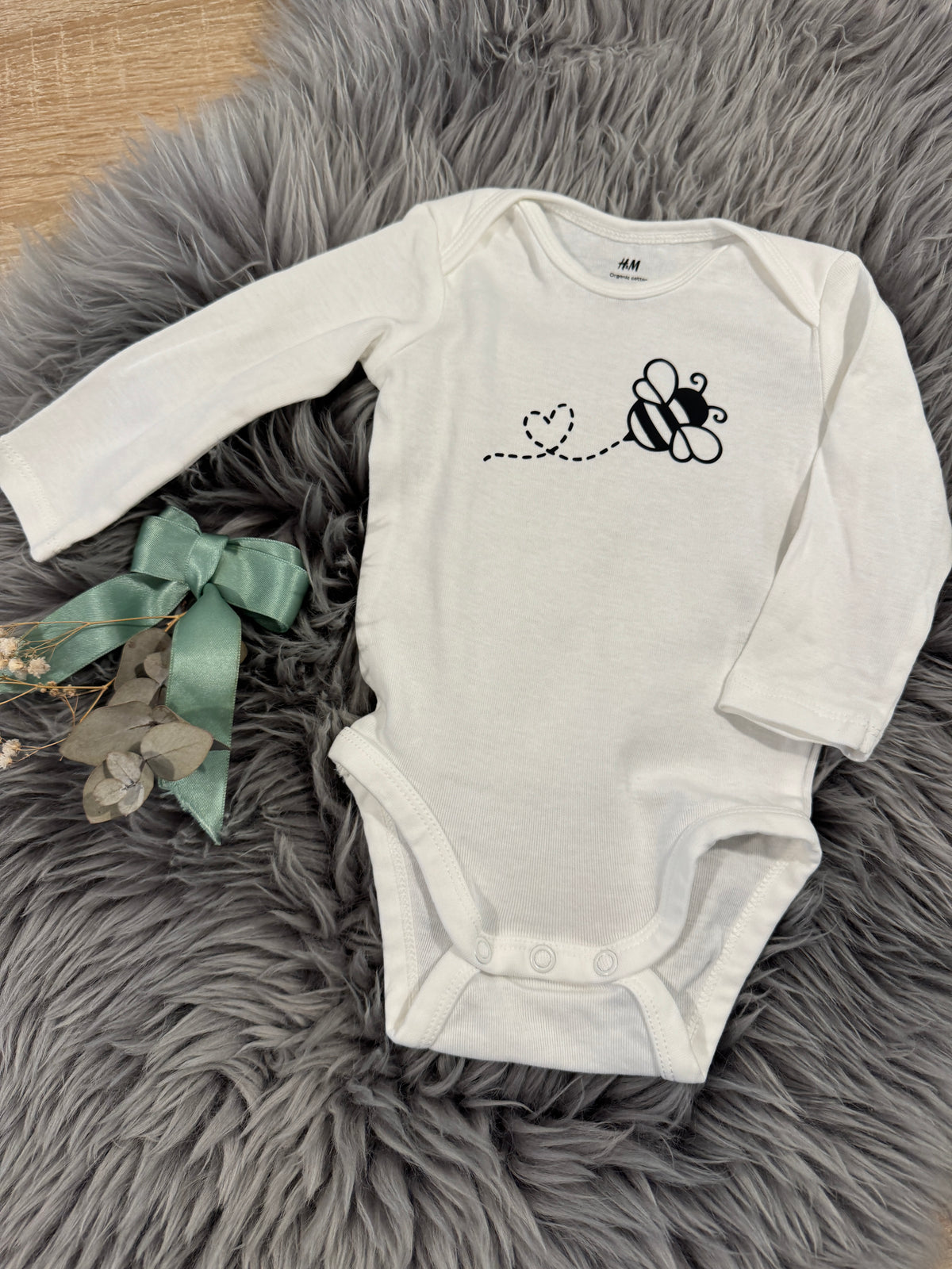 Baby-Body Biene (langarm)