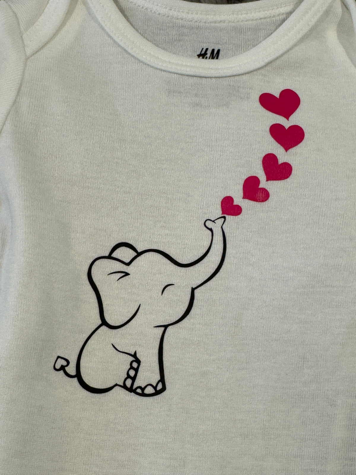 Baby-Body Elefant 🩷🩷🩷🩷 (langarm)