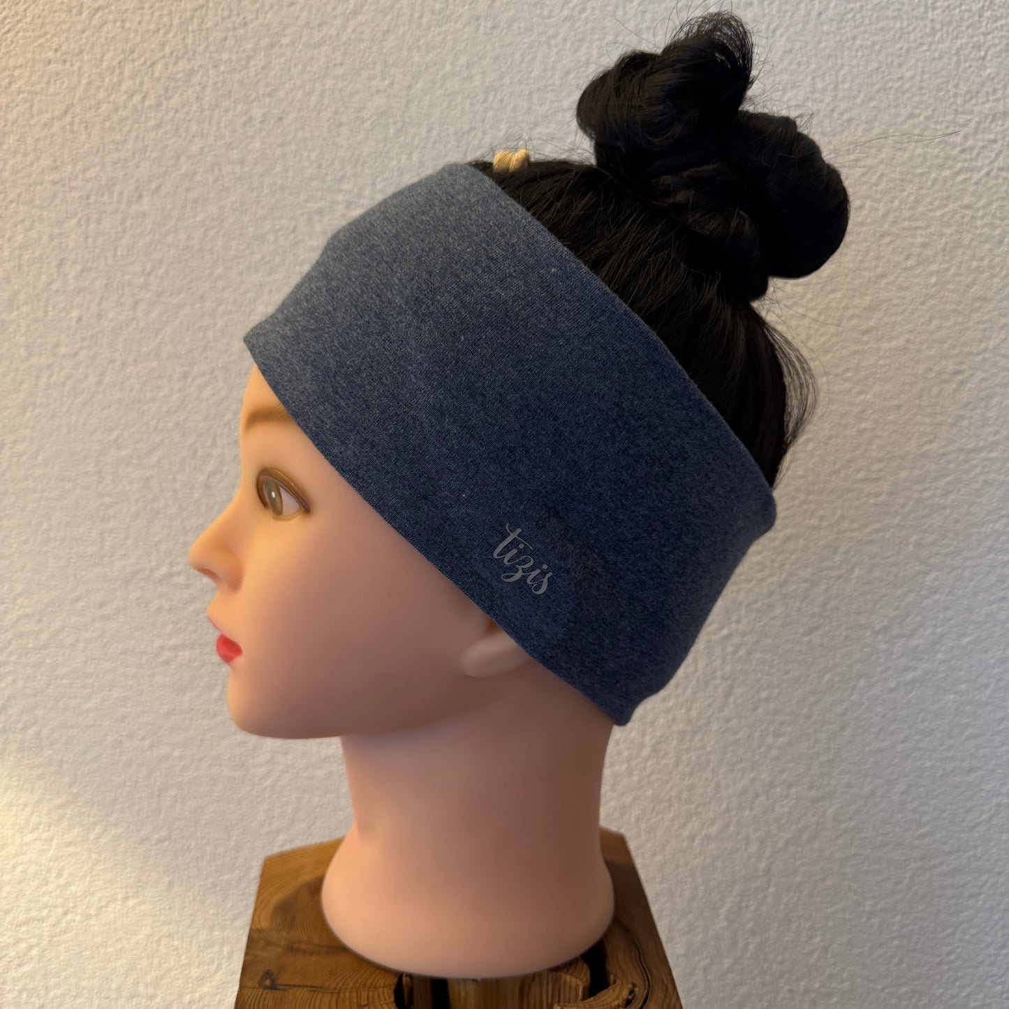 blau melange Optik