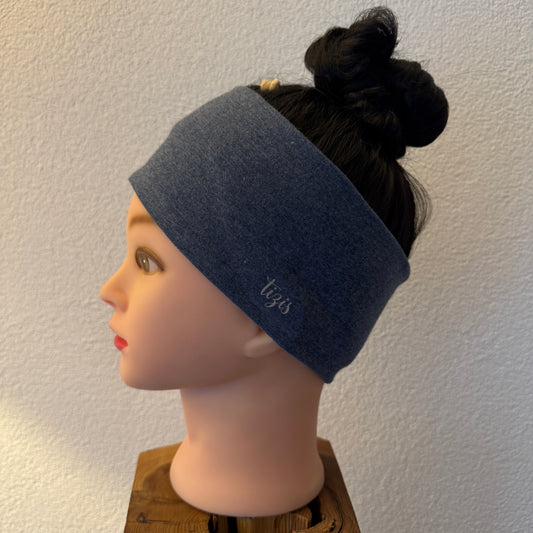 blau melange Optik
