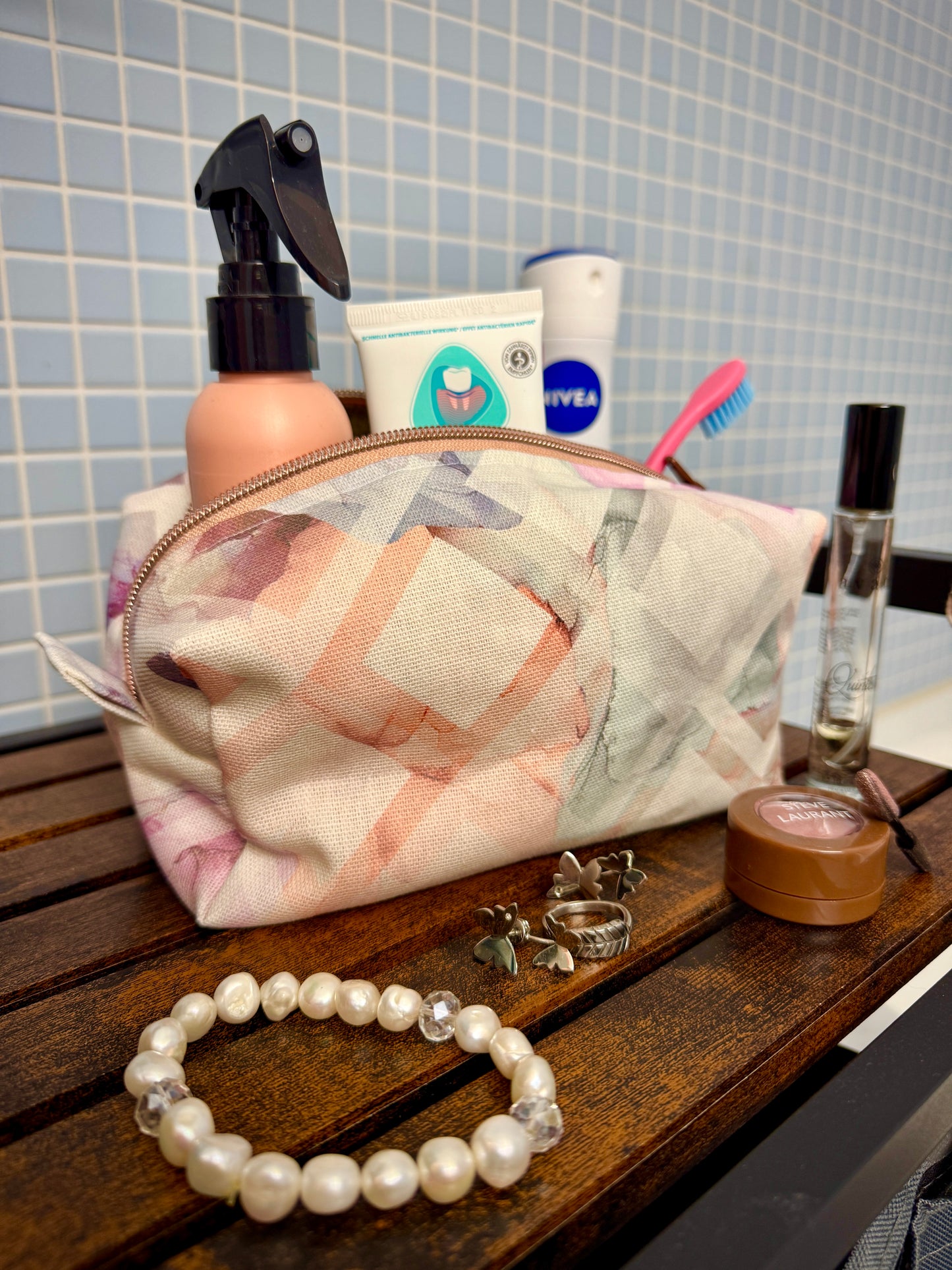 Rosé (Canvas/ Innenstoff beschichtet)