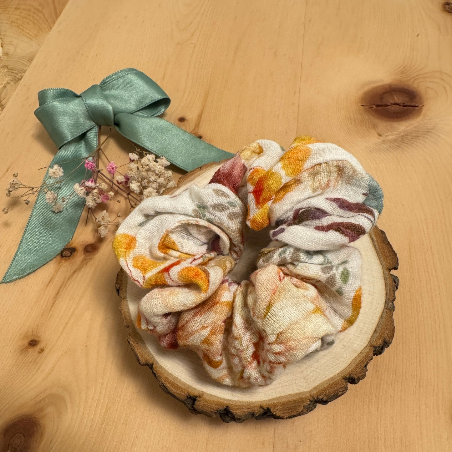 Bluämätraum- Musselinstoff