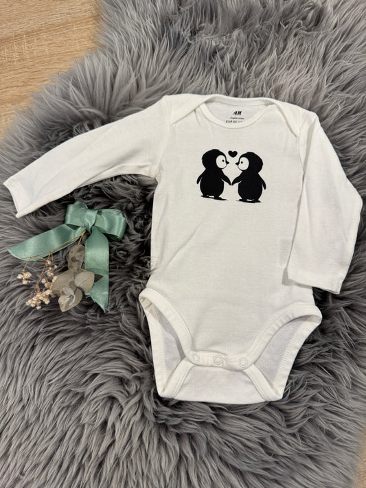 Baby-Body Pinguine (langarm)