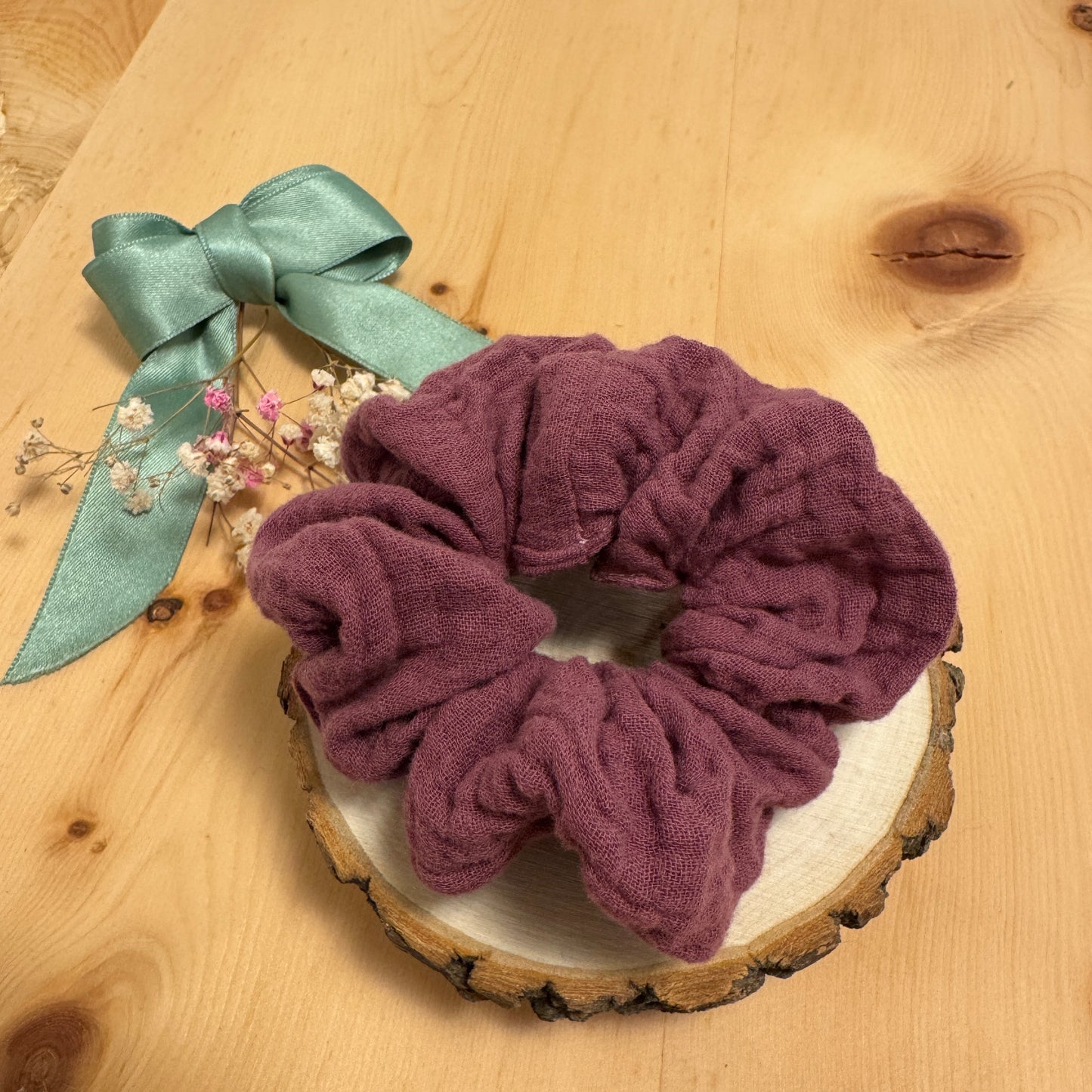 Altrosa - Musselinstoff