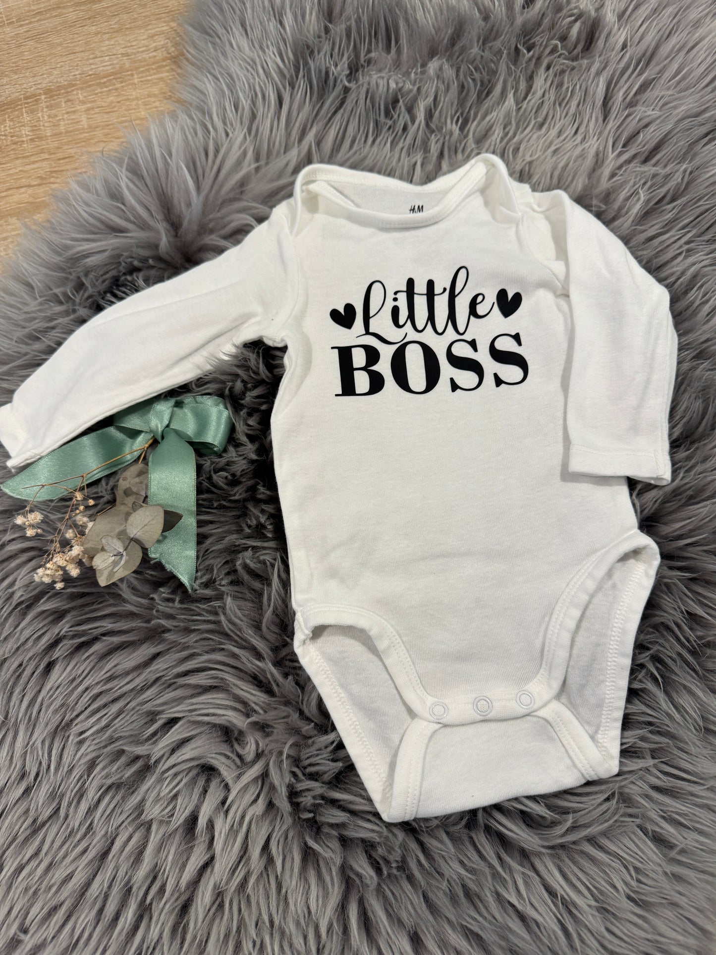 Baby-Body little BOSS (langarm)