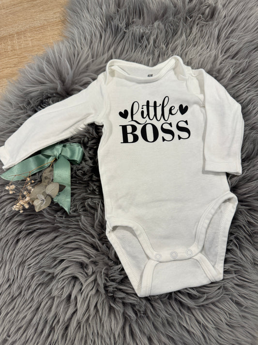 Baby-Body little BOSS (langarm)