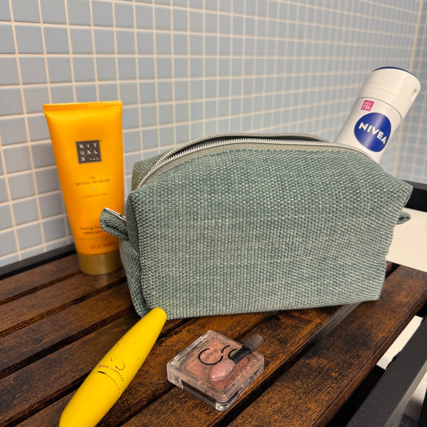 Petrol (Canvas/ Innenstoff beschichtet)