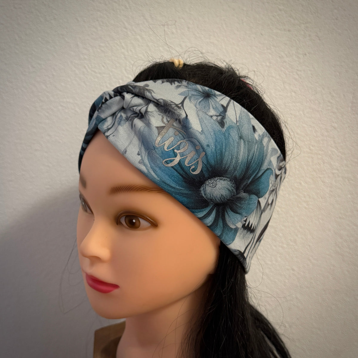 Knotenstirnband Blaui Bluämäwiesä